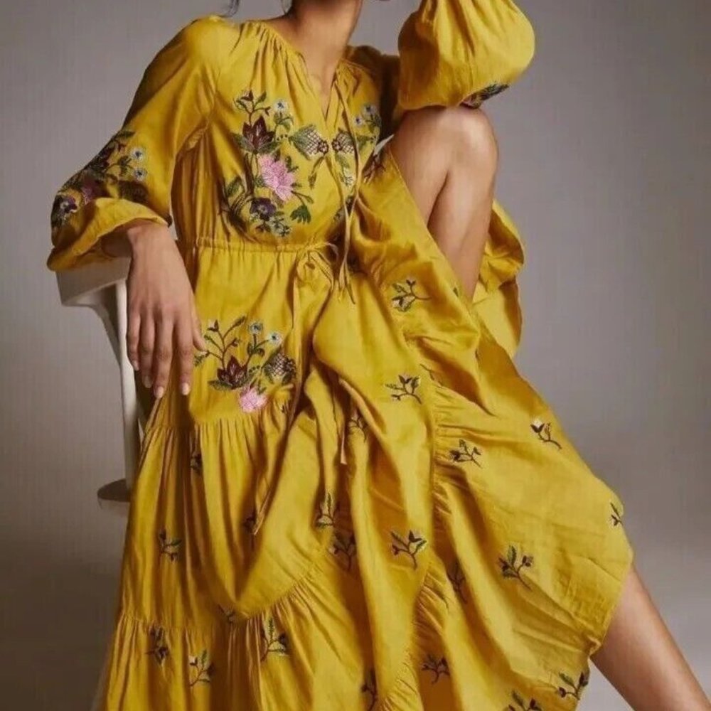 Samant Chauhan for Anthropologie Long Gown
